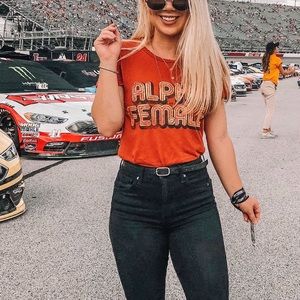 Alpha Female 70s inspired graphic tee!